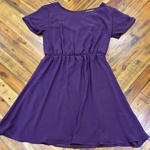 Nordstrom Dee Elle Purple Dress